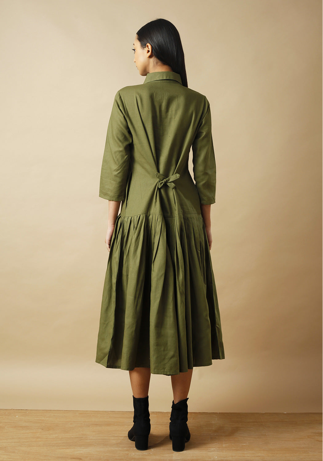 Vera Pleated Dress
