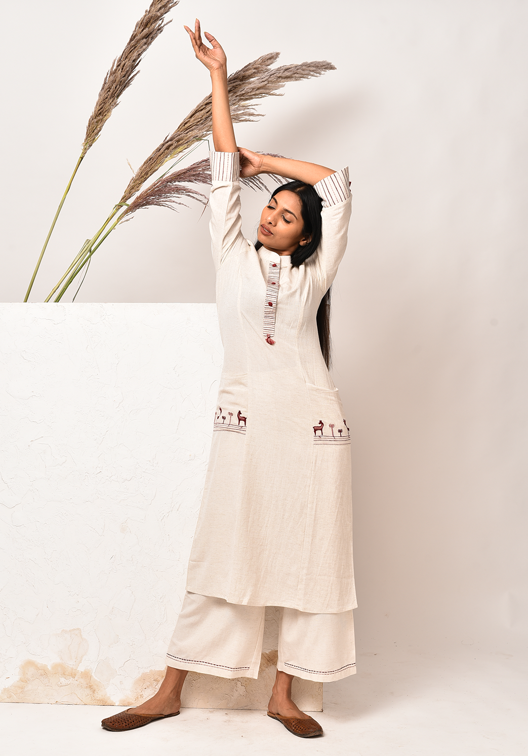 Wanderer A-line After Glow Kurta Set