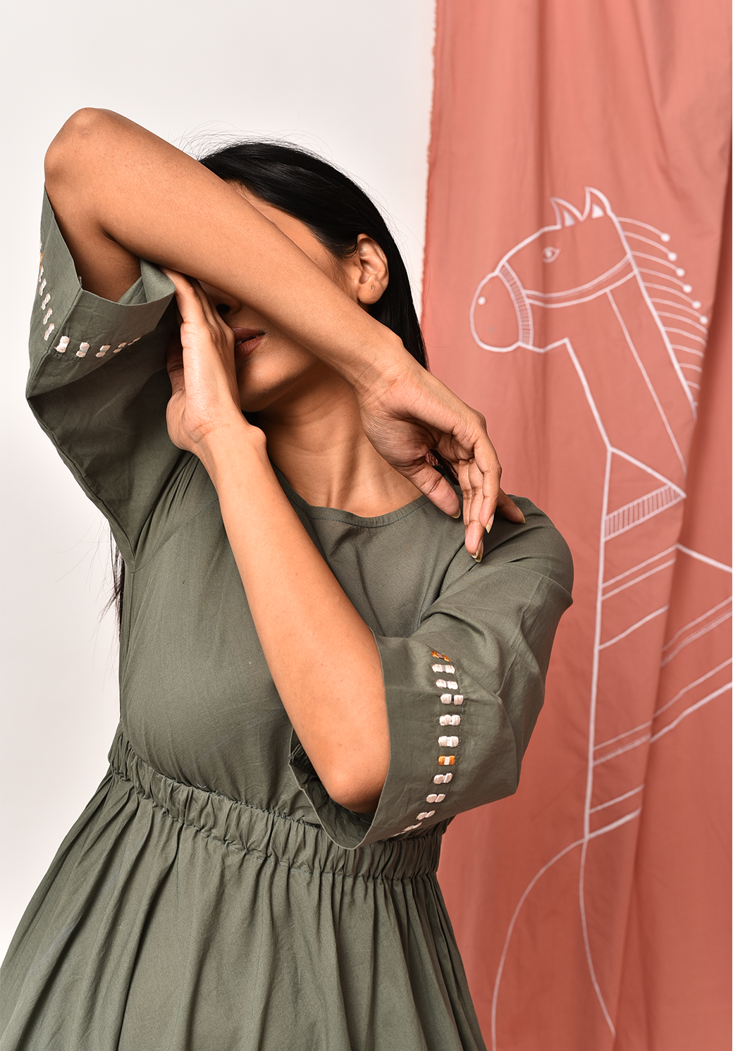 Aura Of Tribe Comfrey Dress