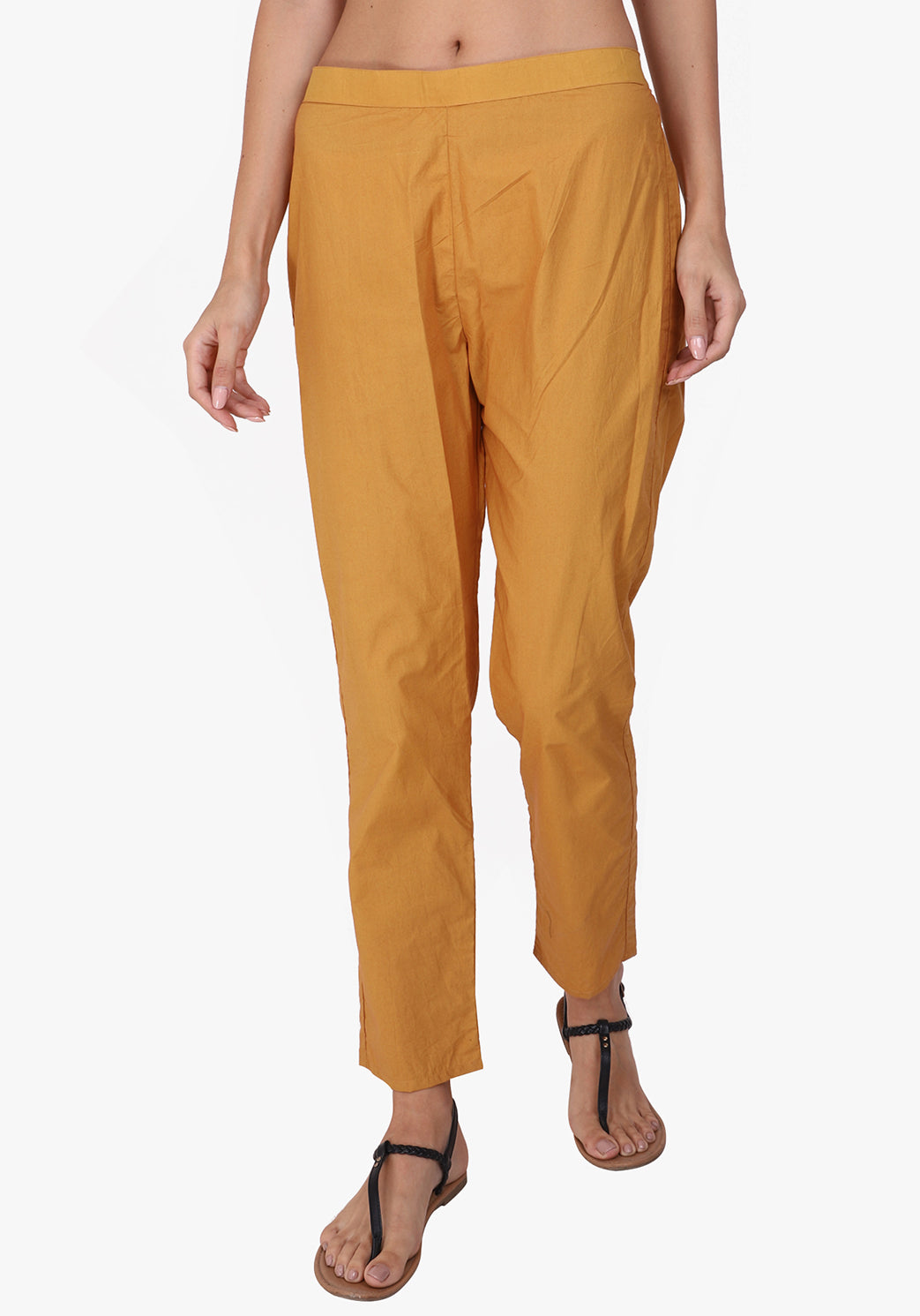 Basic Straight 100% Cotton Pant