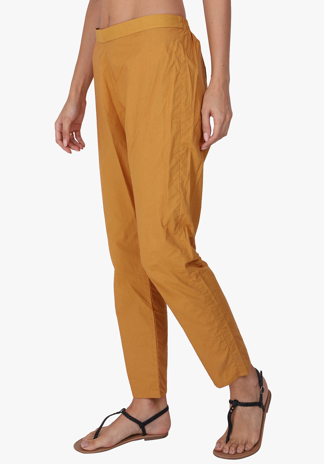 Basic Straight 100% Cotton Pant