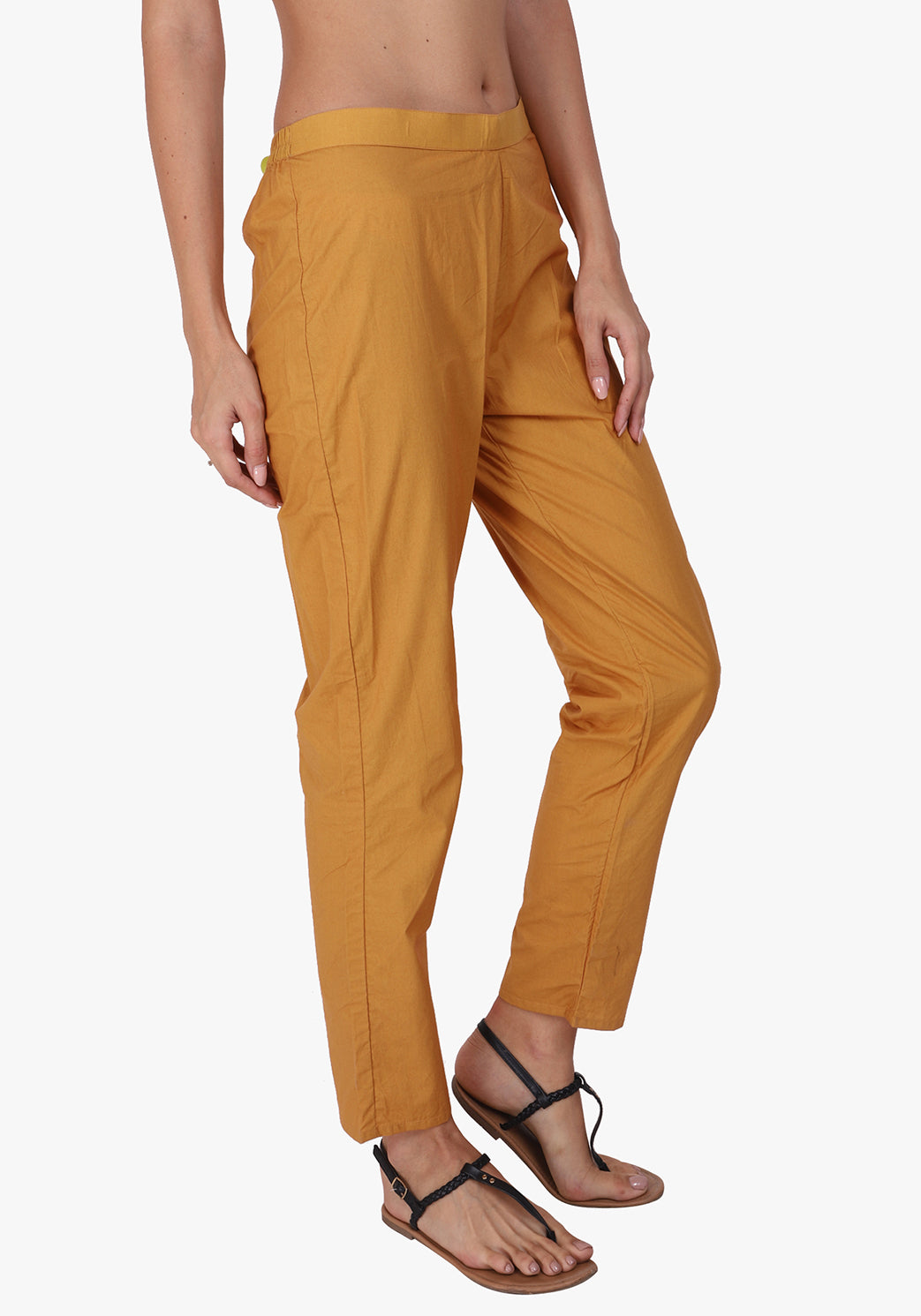Basic Straight 100% Cotton Pant