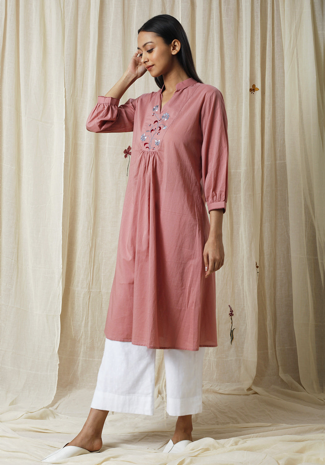 Roseate Kurta