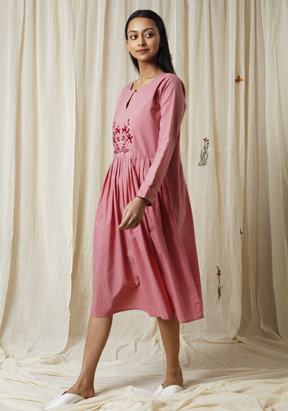 Rune Pleated Dress