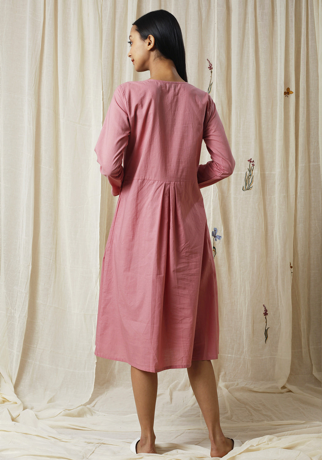 Rune Pleated Dress