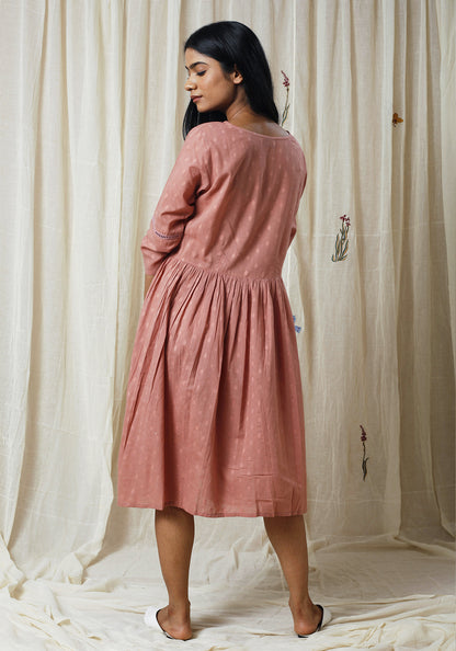 Boota Dobby Sundress - Pale Blush