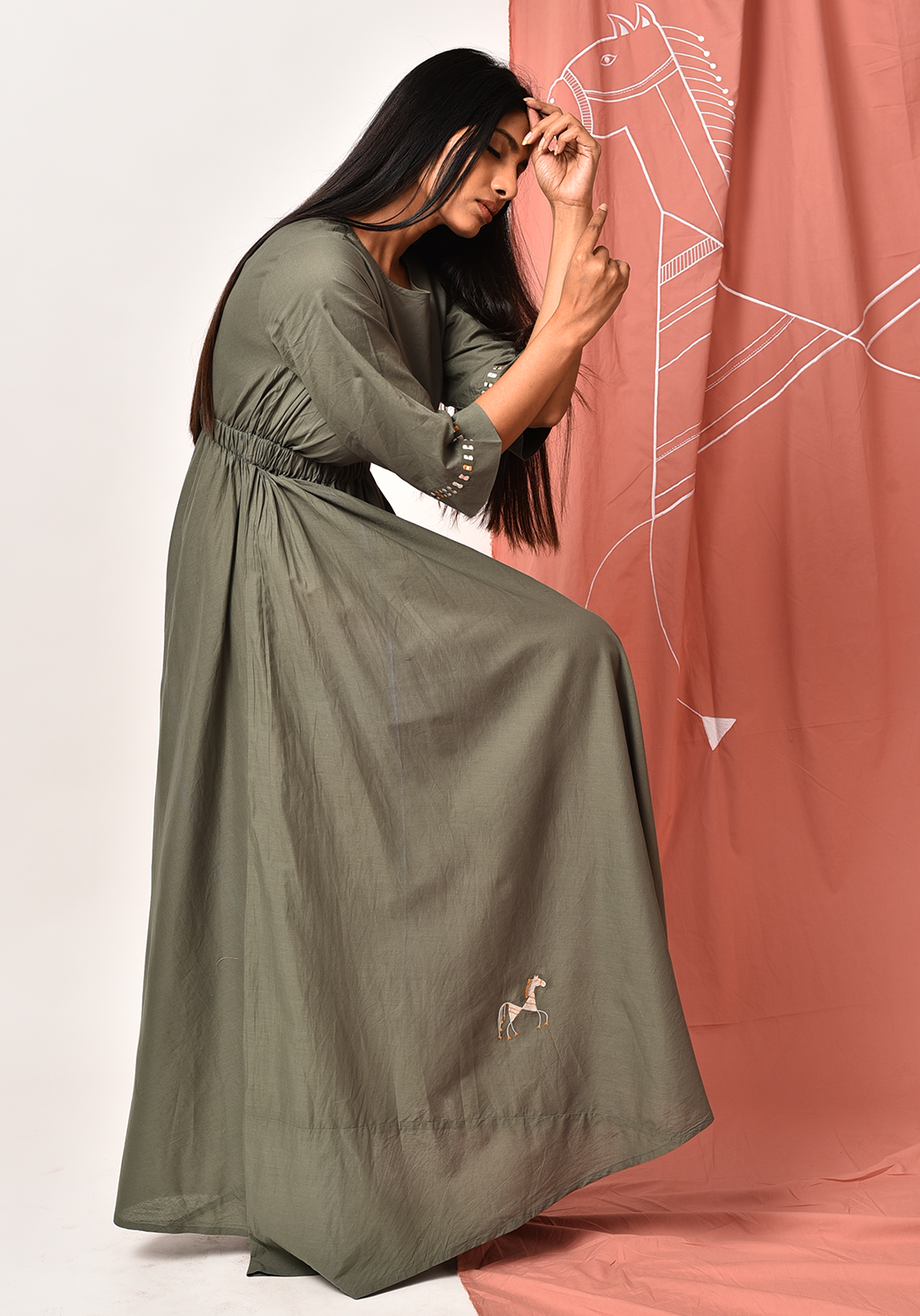 Aura Of Tribe Comfrey Dress
