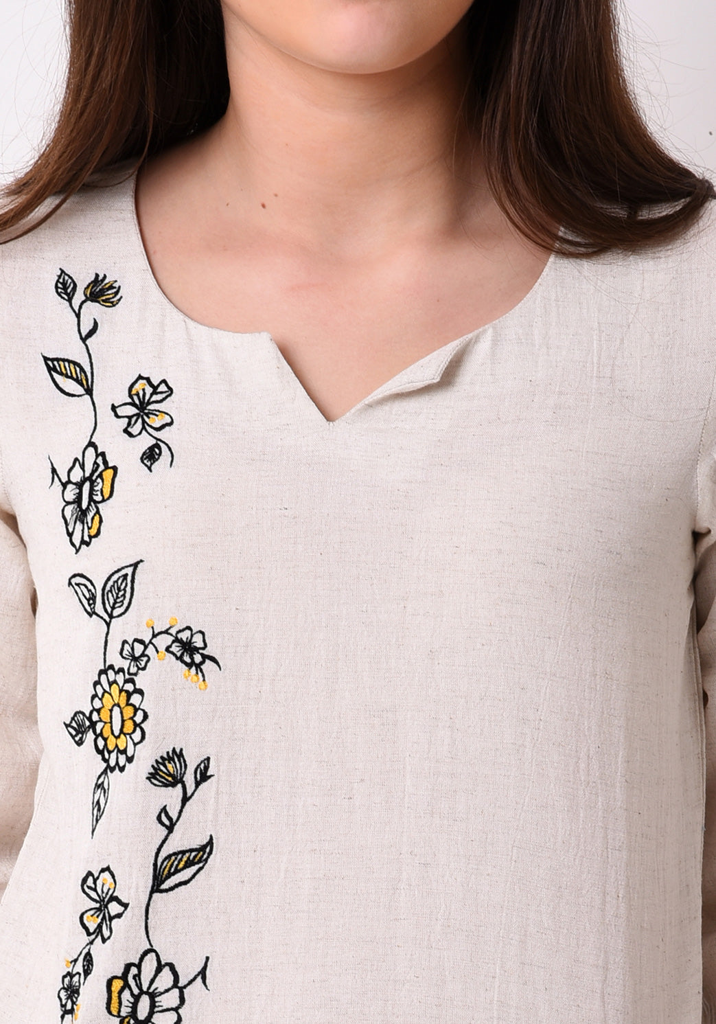 Floral Embroidered Top - After Glow